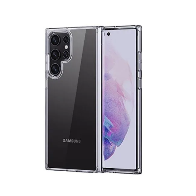 Ốp lưng trong suốt S22 Ultra, S22 Plus, S22 viền màu Likgus chống sốc giá rẻ