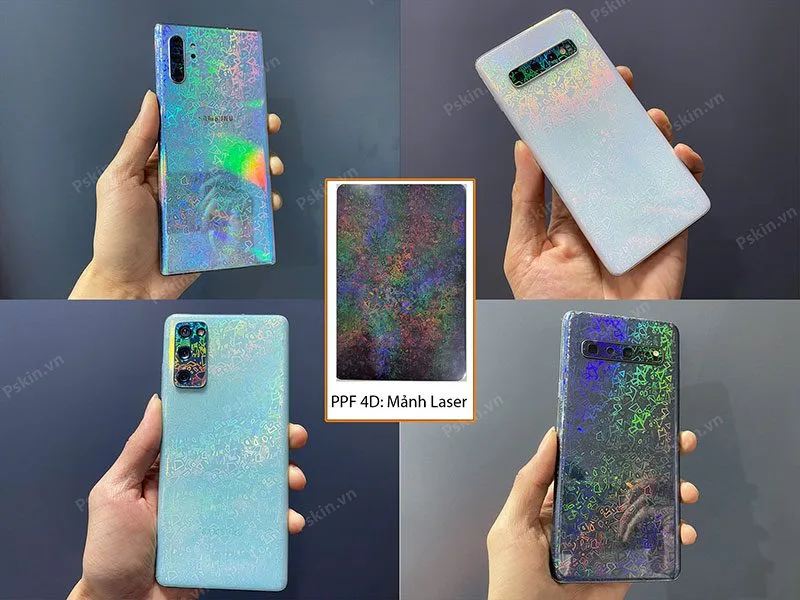 11+ mẫu dán PPF 4D Galaxy S10 5G đẹp - dán full mặt lưng