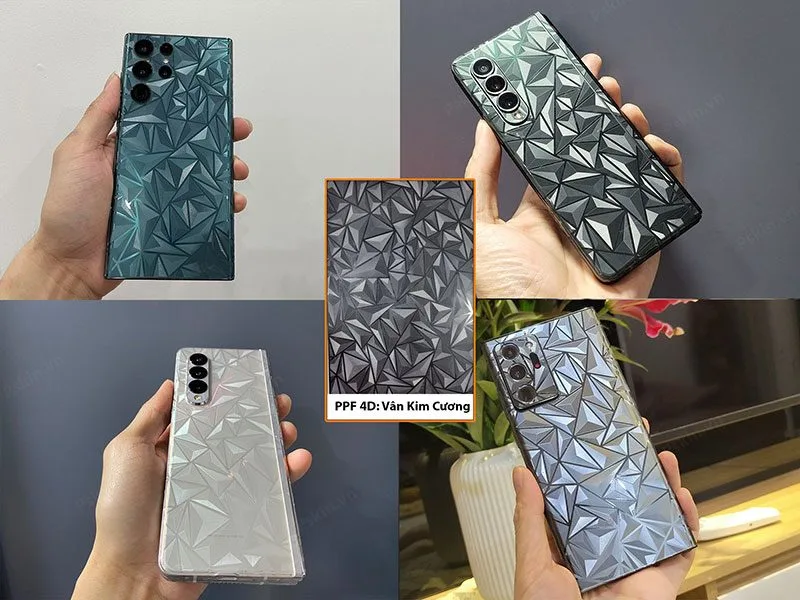 11+ mẫu dán PPF 4D Galaxy S10 5G đẹp - dán full mặt lưng