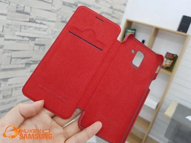 Bao da Samsung Galaxy J6 (2018) Nillkin Qin
