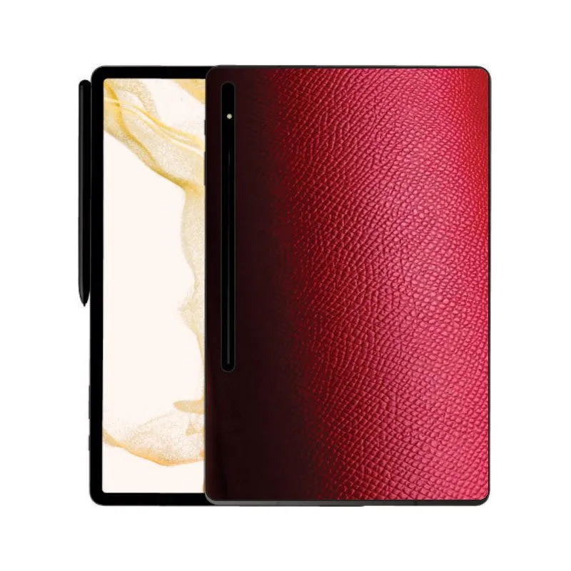 Dán Skin da Full viền Tab S8 Ultra| Plus xịn - Da bò thật 100%