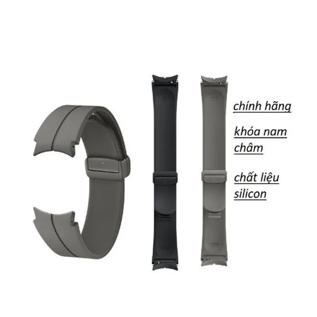 Dây đồng hồ Watch 5 Pro - Dây đồng hồ Silicone 20mm chính hãng Samsung