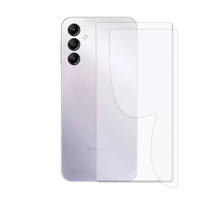 Dán lưng Samsung A14 Full viền PPF trong suốt, chống vân tốt