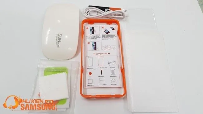 Kính cường lực full keo UV Galaxy S10 chính hãng