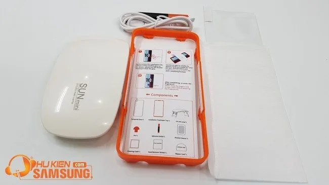 Kính cường lực full keo UV Galaxy S10 chính hãng