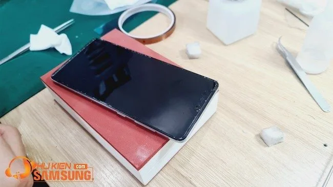 Ép kính Galaxy A51|A50S - Thay mặt kính A51|50S chính hãng Samsung