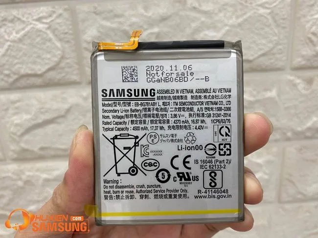 Thay Pin Samsung S20 Ultra, S20 Plus, S20 Fe, S20 chính hãng