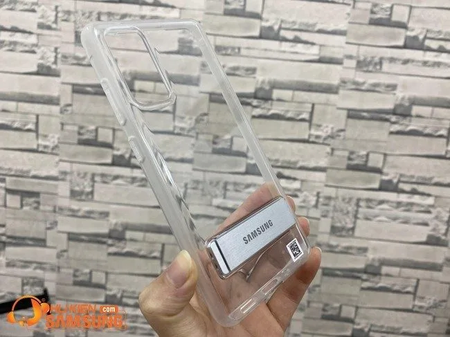 Ốp lưng Samsung S20 Fe Clear Standing chính hãng chống được
