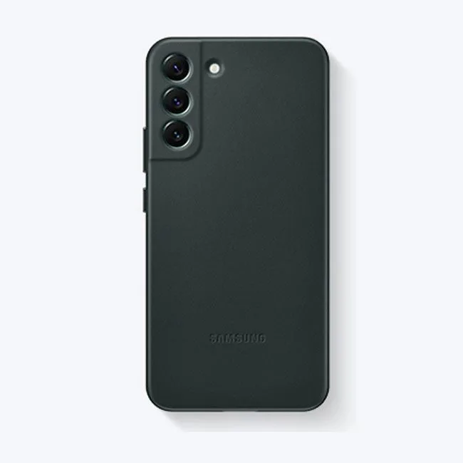Ốp lưng Leather cover S22 - Ốp lưng da thật 100%