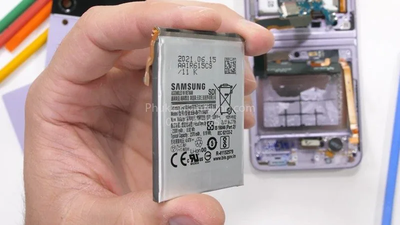 ( Bộ 2 quả ) Thay Pin Z Flip 4| Flip 3| Flip Samsung chính hãng lấy ngay