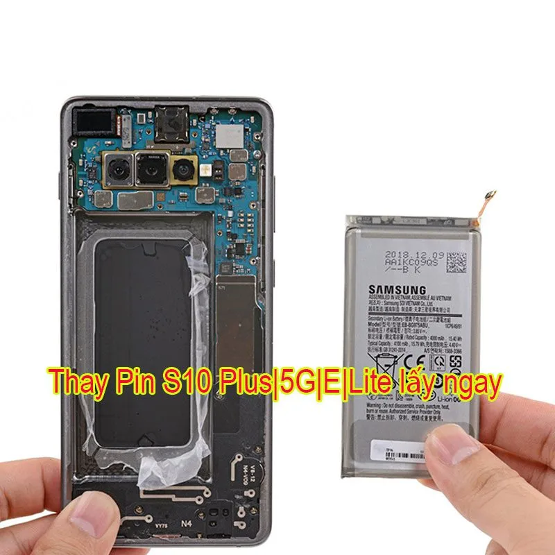 Pin Samsung Galaxy S10 Plus, S10 5G, S10e, S10 Lite, S10 chính hãng