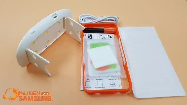 Kính cường lực full keo UV Galaxy S10 chính hãng