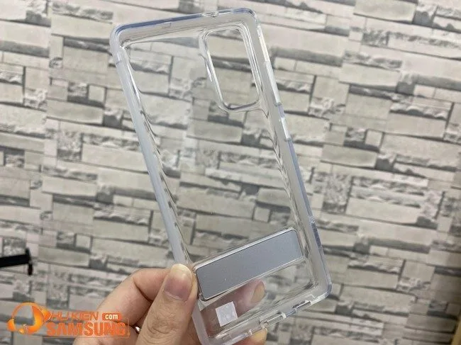 Ốp lưng Samsung S20 Fe Clear Standing chính hãng chống được