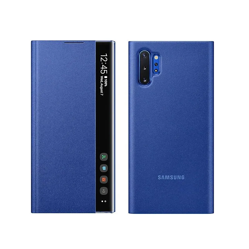 Bao da Clear View Galaxy Note 10 Plus chính hãng