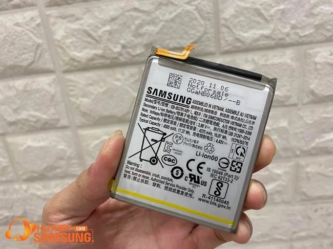 Thay Pin Samsung S20 Ultra, S20 Plus, S20 Fe, S20 chính hãng