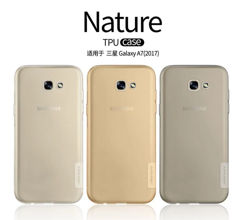 Ốp lưng Silicon Galaxy A7 2017 hiệu Nillkin