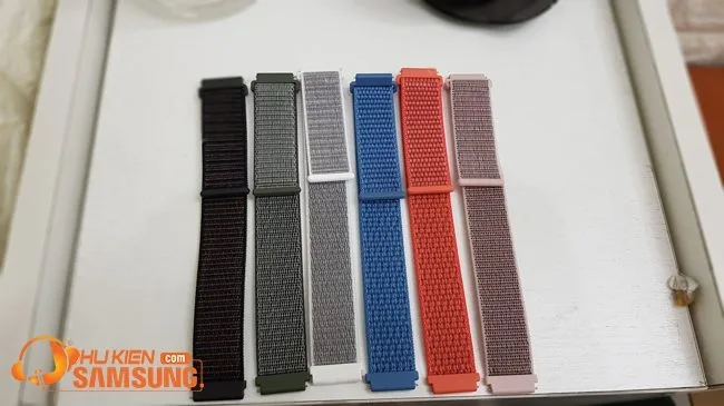 Dây đồng hồ vải dù 22mm dính cho cả nam và nữ