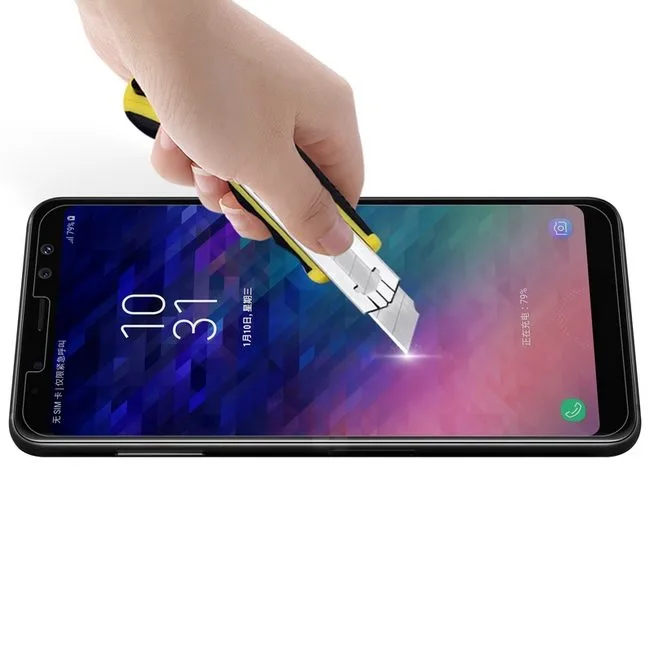 Kính cường lực Galaxy A8 Plus hiệu Nillkin H+ Pro