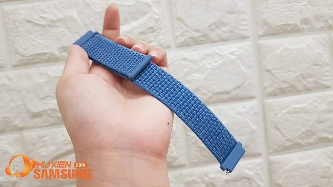 Dây đồng hồ vải dù 22mm dính cho cả nam và nữ