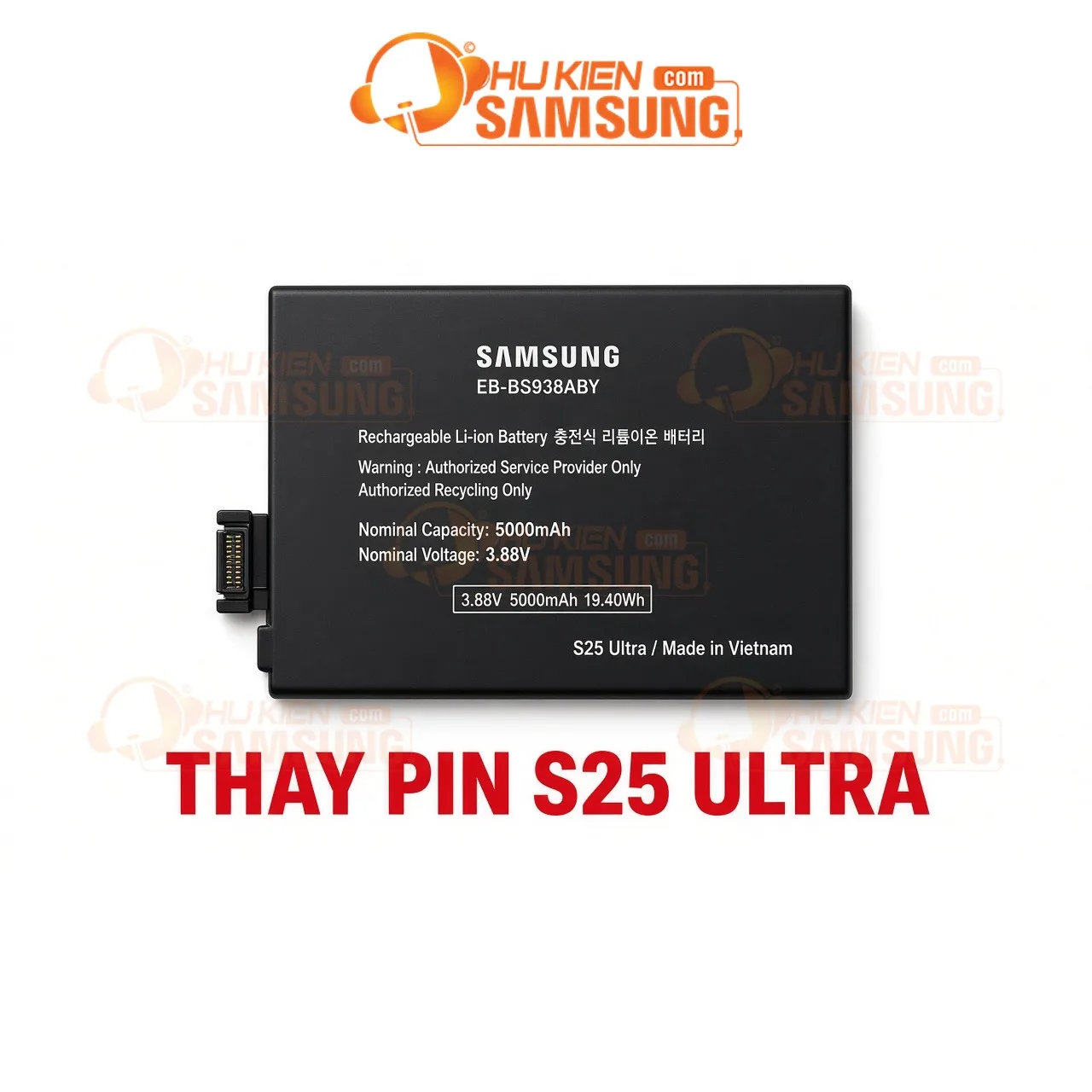 Thay pin Samsung Galaxy S25 Ultra chính hãng – lấy liền