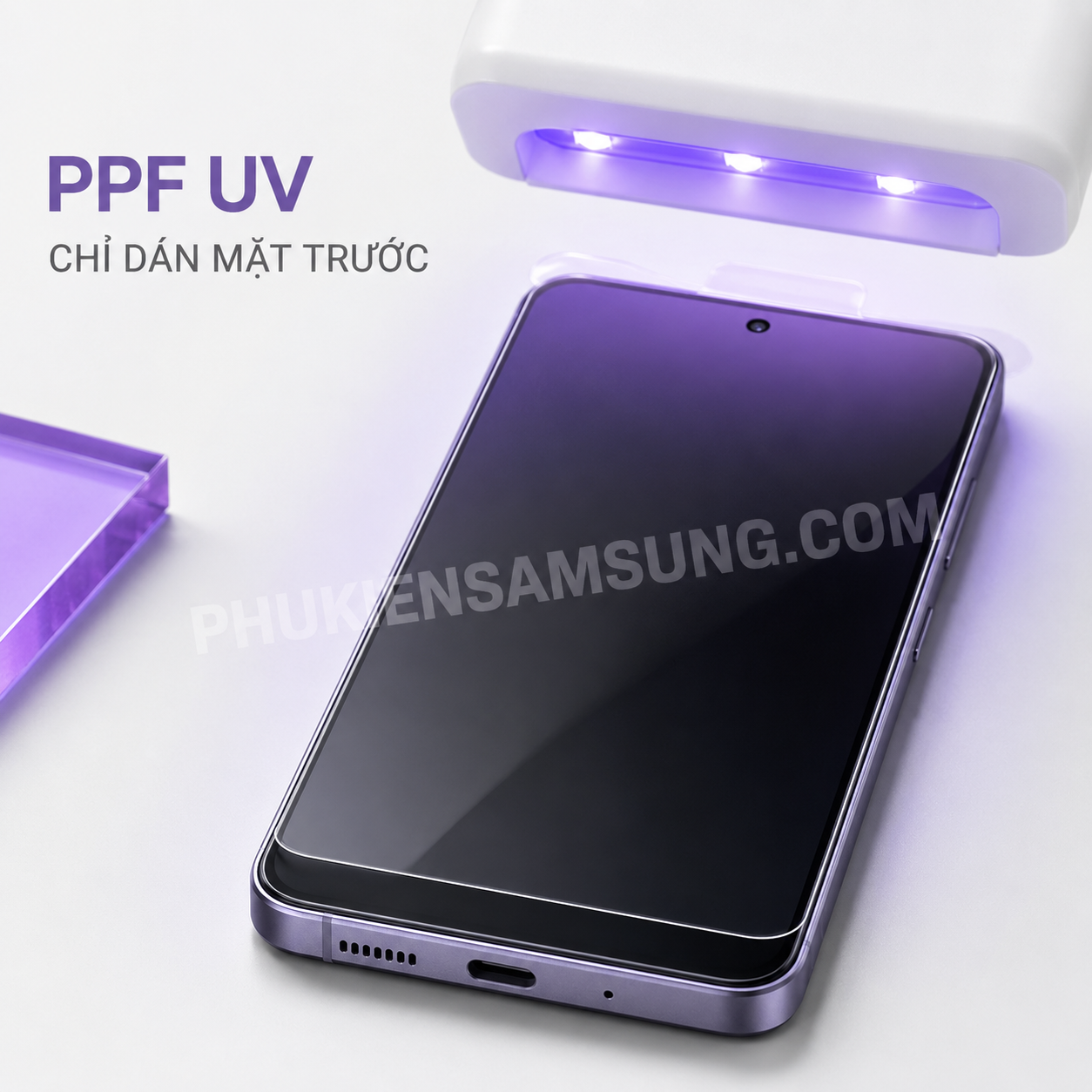 PPF UV chỉ dán mặt trước