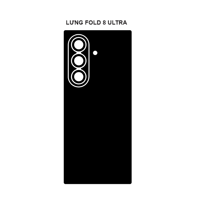 Mặt lưng Fold 8 Ultra