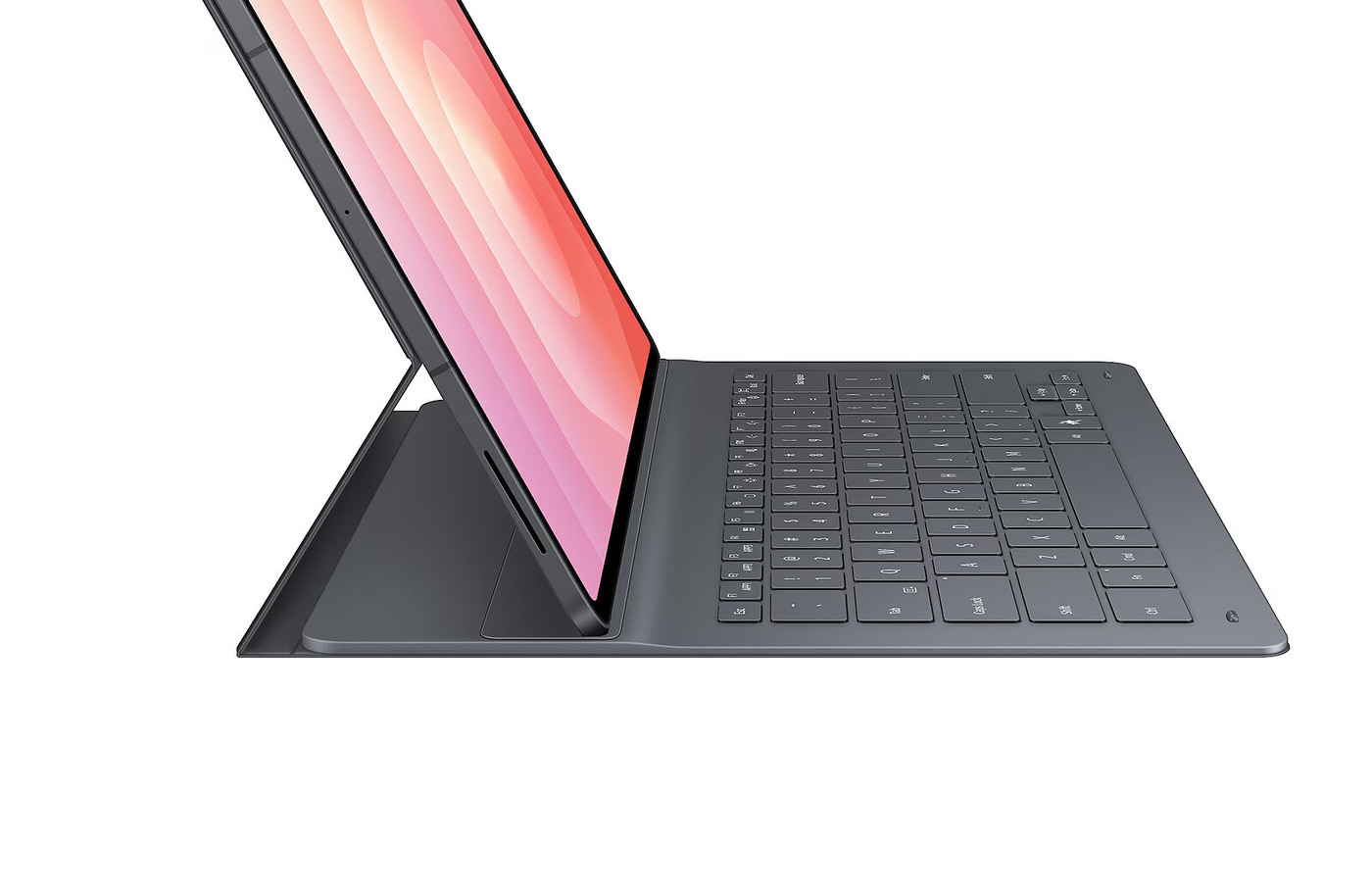 Bao da bàn phím Book Cover Keyboard Slim Galaxy Tab S11 Ultra chính hãng không hộp – cận cảnh khu vực phím