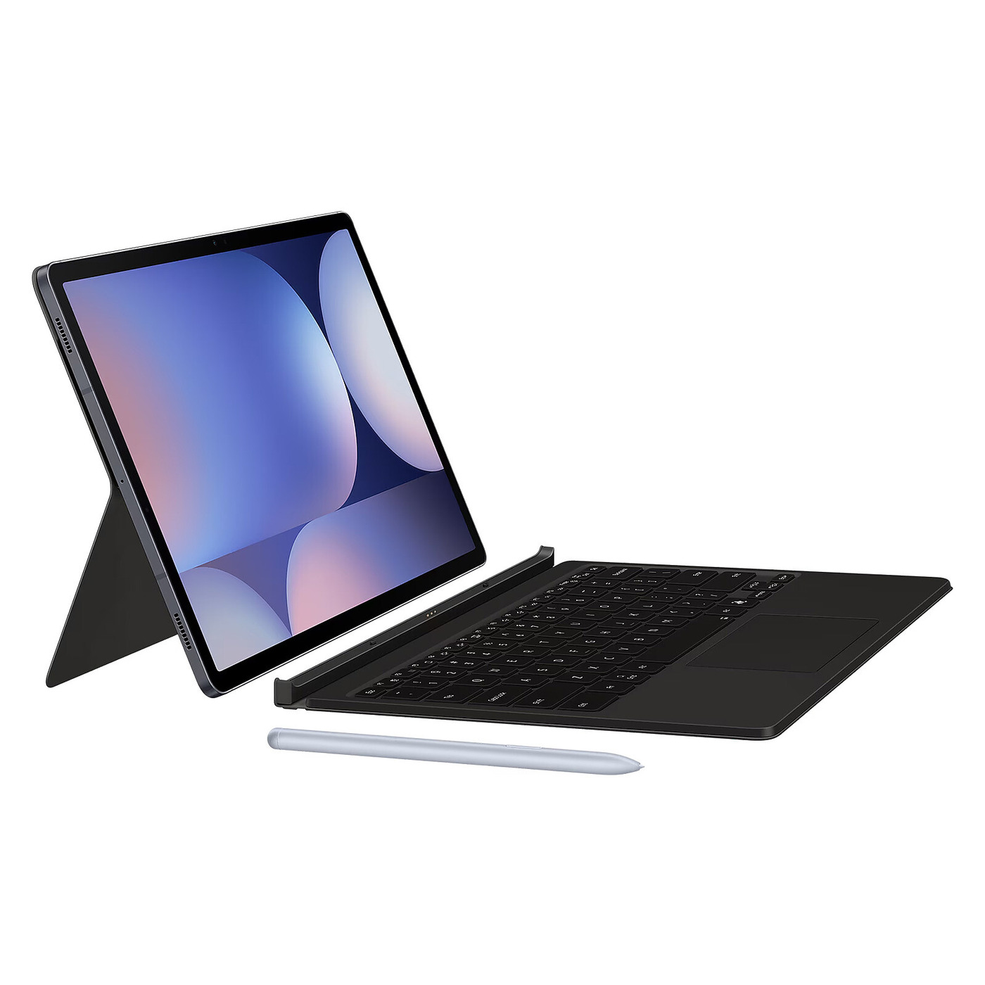Bao da bàn phím Book Cover Keyboard TouchPad Galaxy Tab S10+, S9+, S9 FE+ chính hãng – mở hoàn chỉnh, nhìn rõ bàn phím