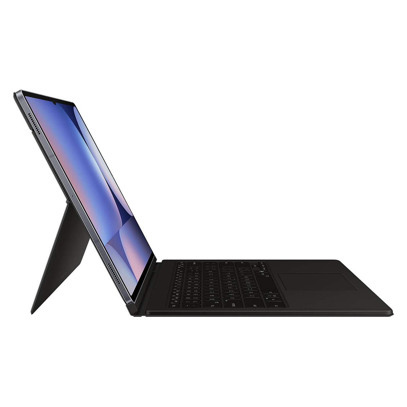 Bao da bàn phím Book Cover Keyboard TouchPad Galaxy Tab S9 Ultra, S10 Ultra chính hãng – mở hoàn chỉnh, nhìn rõ bàn phím