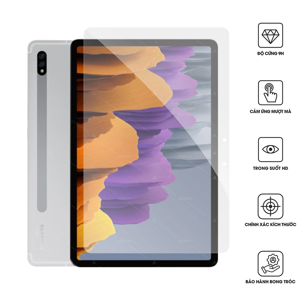 Kính Nano 9H cho Galaxy Tab S10 Plus trong suốt HD